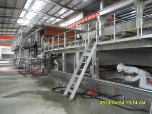 2011年2月，嵊州天宇紙業(yè)4000/350普瓦紙機(jī)順利出紙